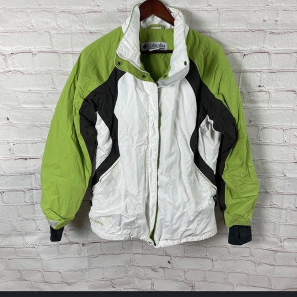 Columbia Jackets & Blazers - Columbia Green & Black Ski Coat Size Large Nice & Thick